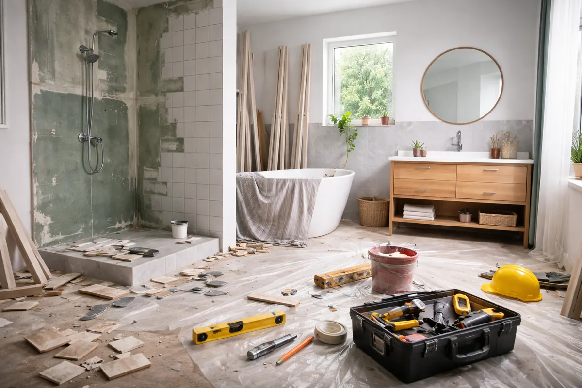 Les erreurs à éviter lors de la rénovation de votre salle de bain