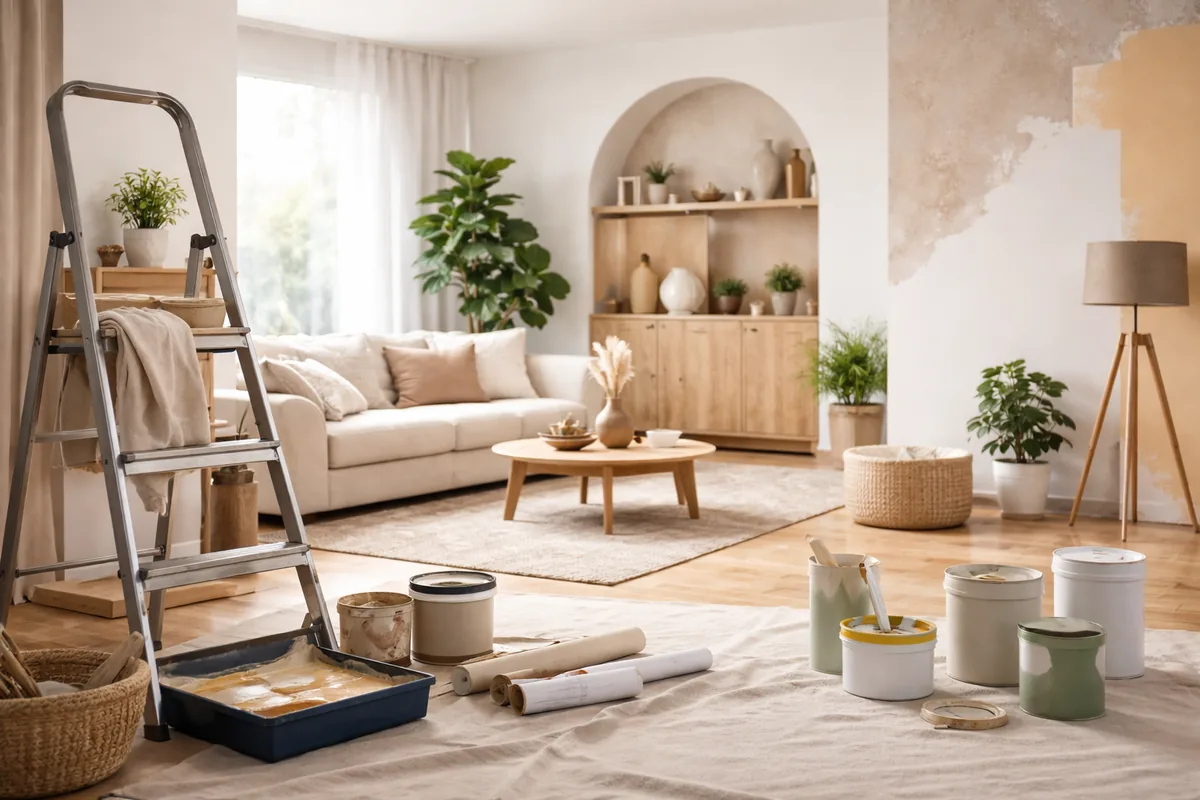 Les tendances actuelles en matière de décoration et travaux d'intérieur