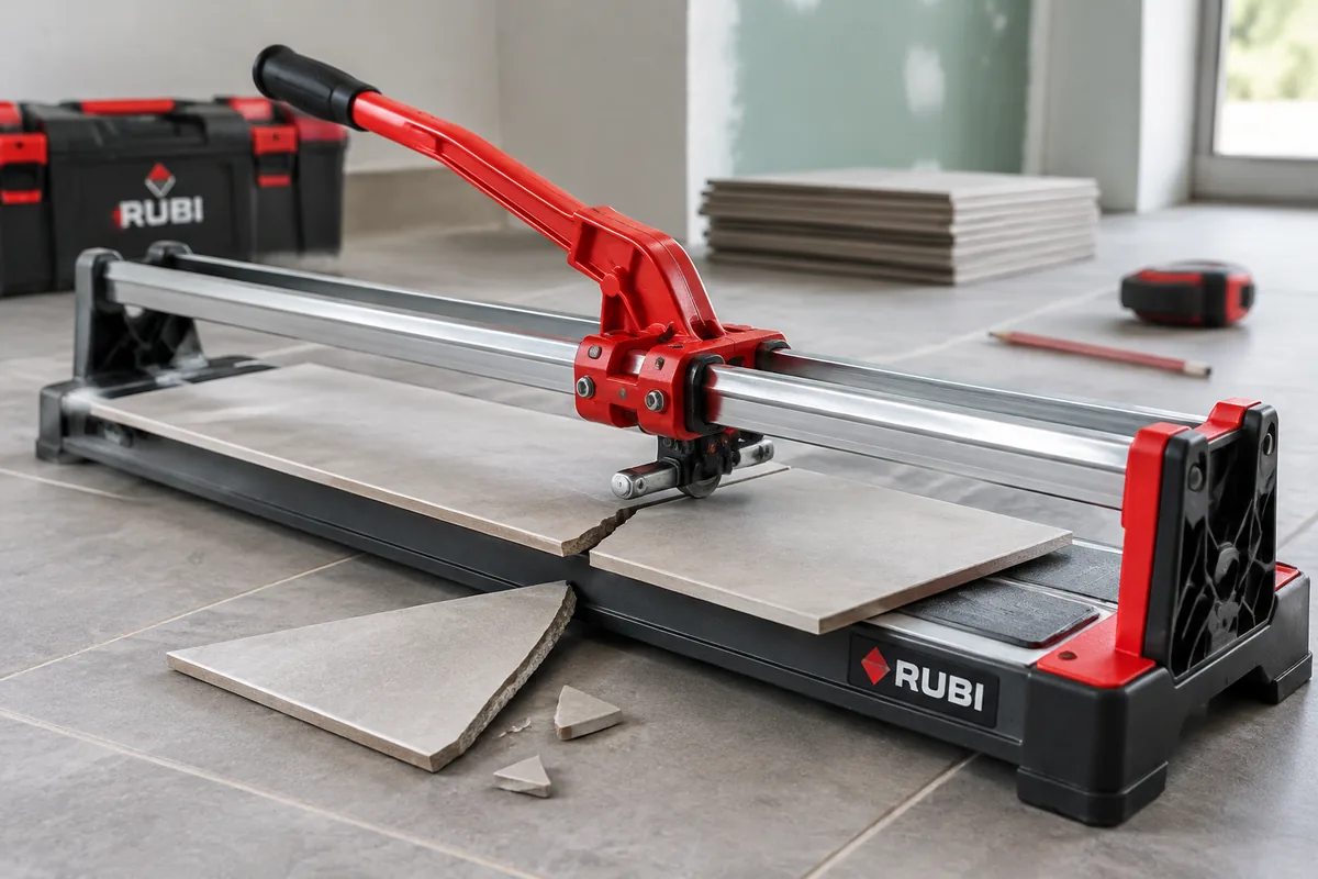 Carrelette Rubi qui casse les carreaux au lieu de les couper : que vérifier ?
