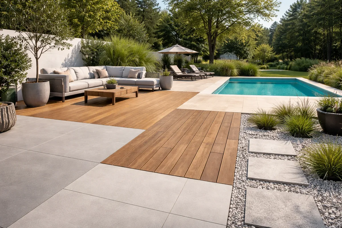 Quel revêtement de sol choisir pour une terrasse extérieure