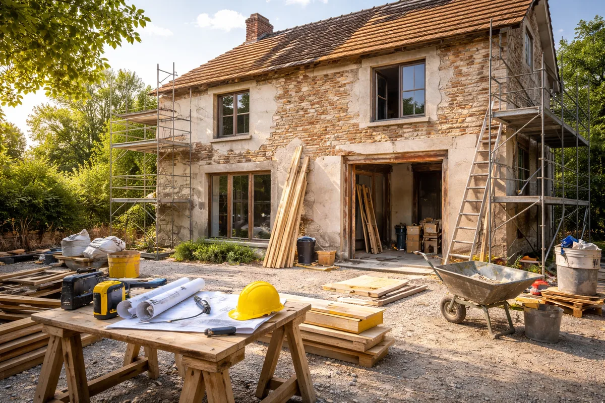 Les étapes essentielles pour rénover une vieille maison avec succès